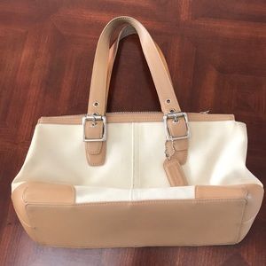 Coach canvas bag
